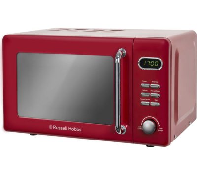 RUSSELL HOBBS RHRETMD706R Solo Microwave - Red RUSSELL HOBBS RHRETMD706R Solo Microwave - Red
